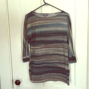 Long Mid-Sleeve Blouse